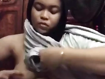 Observe Bf Melayu's naughty rail in Awek Melayu's flick call with her bf