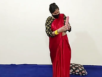 Nabilashehzadi, the huge-chested Indian getting off fuckslut, frigs herself rock rock-hard in her sari