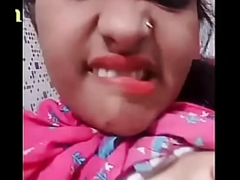 Witness this Indian nubile gf gang-fuck with her beau for a super-fucking-hot Desi three way