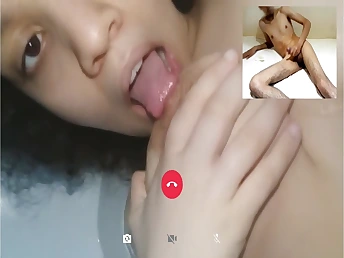 Moroccan crimson-sizzling video call 2021 - Marvelous Moroccan dame gets off with her fat all-natural mounds