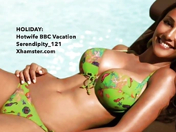 HOLIDAY - cheating BIG Dark-hued COCK vacation (captions, story, cheating)