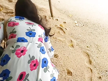 Sinhala Nubile Duo heads horny on beach with ultra-kinky rear end-fashion orgy in Sri Lanka