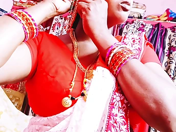 Desi and Nasty's Indian Cuckold Wifey Saree Housewife Hotwife Banged wits Boyfriend's Guy