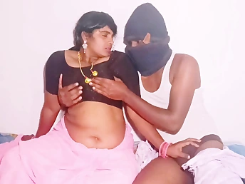 Stepmom Telugu Hot Silk fucks stepson-in-law's heavy phallus in exclusive hardcore impersonate