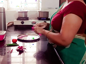Your_Riya's stepmom is a hot Asian MILF who loves creampies in the kitchen