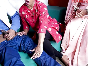 Indian XXXX nurse & stepmom get destructive in office in the matter of pussy shacking up and destructive talk