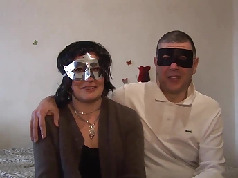 Italian amateur Italia's buckle down to - Scene trio wide hung studs and hung babes