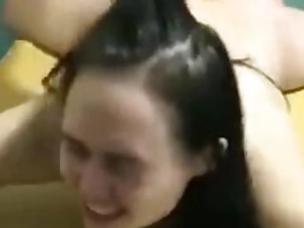 Insane Russian COUGAR & stepdaughter-in-law share hot victims apropos super-fucking-hot threeway