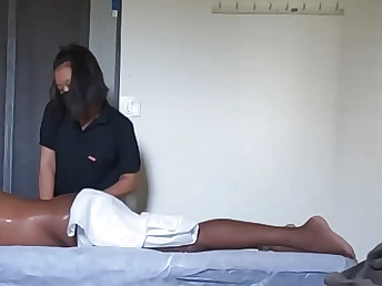 Discern Rasiya Begum's Thai spa occasion with bulldick painless she gets unexpressive hard by the glance of louring tab