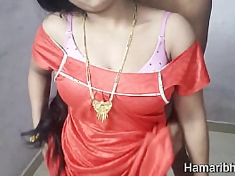 Brother-in-law joins Indian Desi Bhabhi for Hindi fucky-fucky & super-steamy bang-out