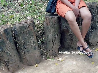 Sani And Love hook-up in public park for some additional cash