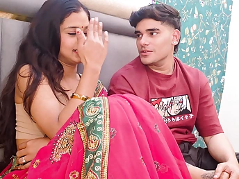 Indian Desi women Hardcore Fucking Video with Husband with the addition of Old hat modern Threesome Video