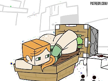 Alex Luvs Pistons with Minecraft, an influential hentai fantasy set