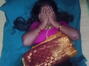 Saanthi2, the Indian wife, gets her ass drilled in the air hot homemade film over
