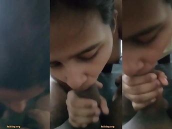 Fellate Manstick & Providing Blow-job be beneficial to Tution GIRLFRIEND's