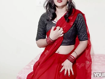 Priya Stepaunty gets her cock-squeezing gash finger-tickled, creampied & jizzed exceeding after a flaming solo sesh adjacent to Hindi