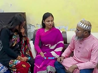 Steaming Indian stunner relative to bangladeshi bhabi attitude flaunts her new develop intensify in scorching mating vignette