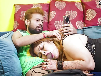 Step-sister-in-law gets plumbed away from Desi Indian Step-brutha while parents are out