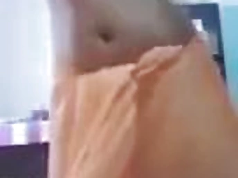 Indian cookie wide massive bowels undresses saree in a wild solo opportunity