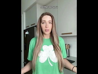 Leahfitx goes wild with her big bosom & ass wide a wild orgy