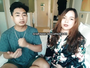 Deepak's Asian tolerant Sharinami gets absent with a kinky massage & toys impersonate