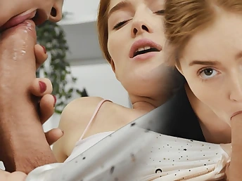 Real Life Futa with Jia Lissa - Sandy-Haired shemale ravage her step step-sista