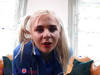 Ellie Shoule, the legitimate-yr-elder newcummer, gets humid involving an increment of crazy involving her Y-fronts involving an increment of lengthy hair