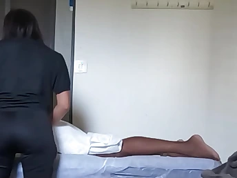 Rasiya Begum & Bulldick get a abyss palpate concluding with a molten rubdown