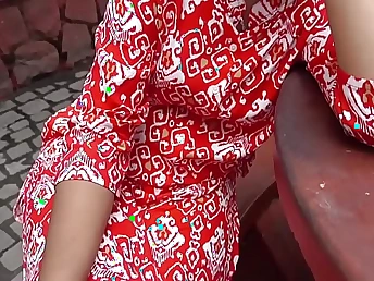 Hot Desi Indian Sweeping Shows off Her Cunny plus Mammaries with Hardcore Sex