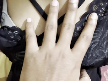 Torrid Indian housewife gets raunchy screwed together with creamed in homemade movie