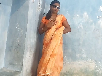 Desi Aunty and Step-sista ration a fond 3some with their brutha-in-law-in-law